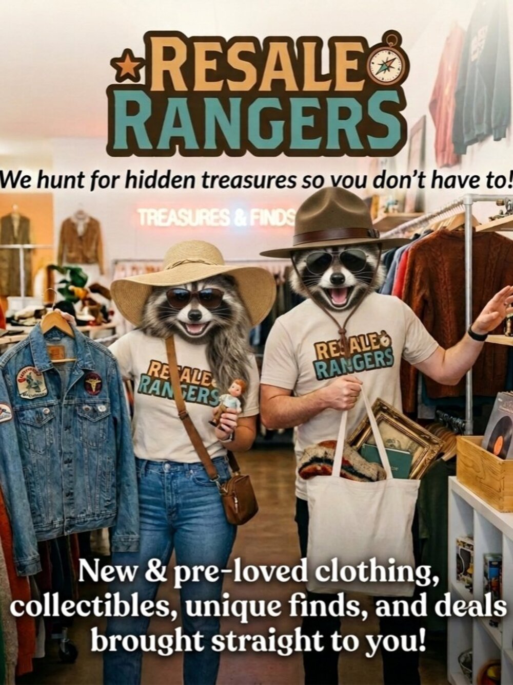 COMING SOON! - We hunt for hidden treasures so you don’t have to!